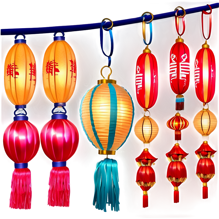 Chinese Lantern Decoration Png Ghs