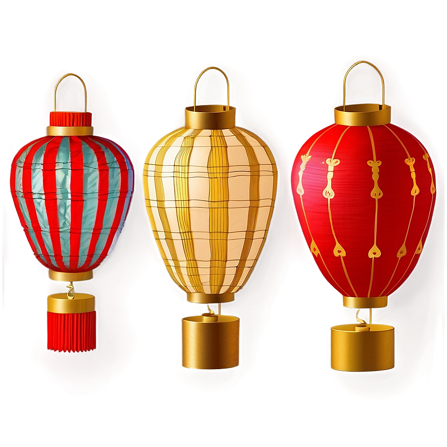 Chinese Lantern Pattern Png 31