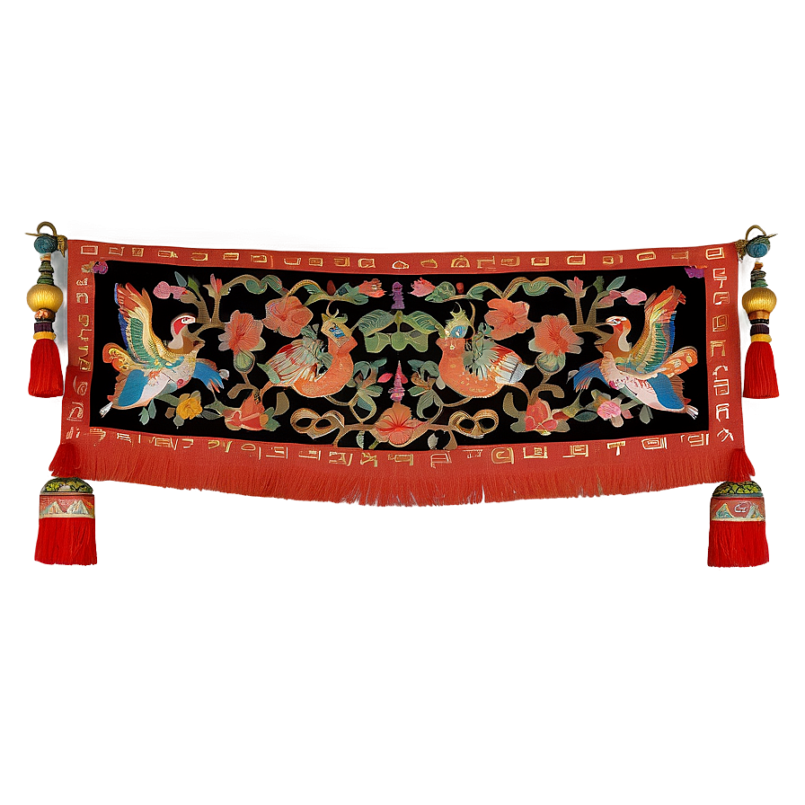 Chinese Tapestry Png Ifn50