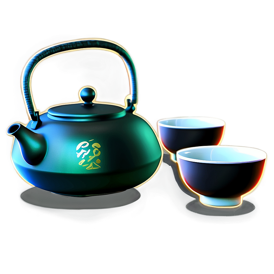 Chinese Tea Ceremony Set Png Hba22