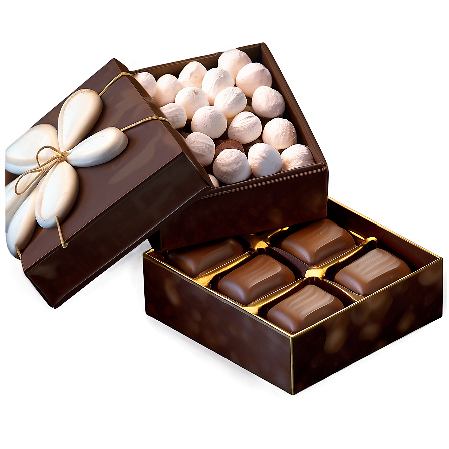 Chocolate And Marshmallow Box Png 06212024