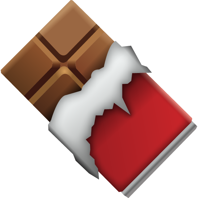 Chocolate Bar Icon PNG with transparent background