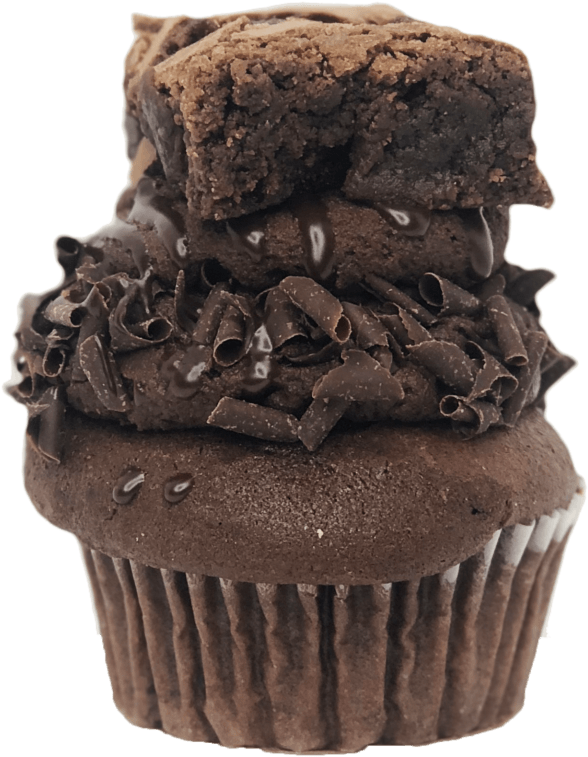 Chocolate Brownie Cupcake Delicious Treat