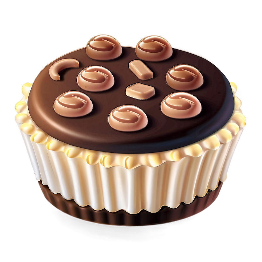 Chocolate Cake Emoji Png 06262024