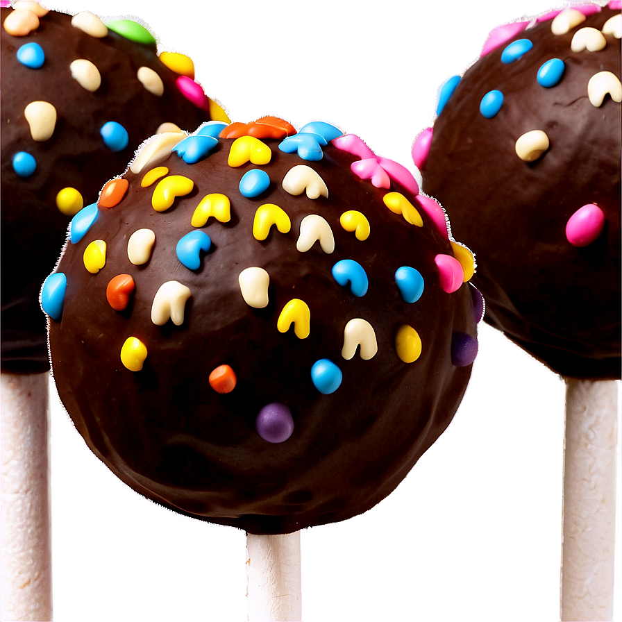 Chocolate Cake Pop Png Gpw11