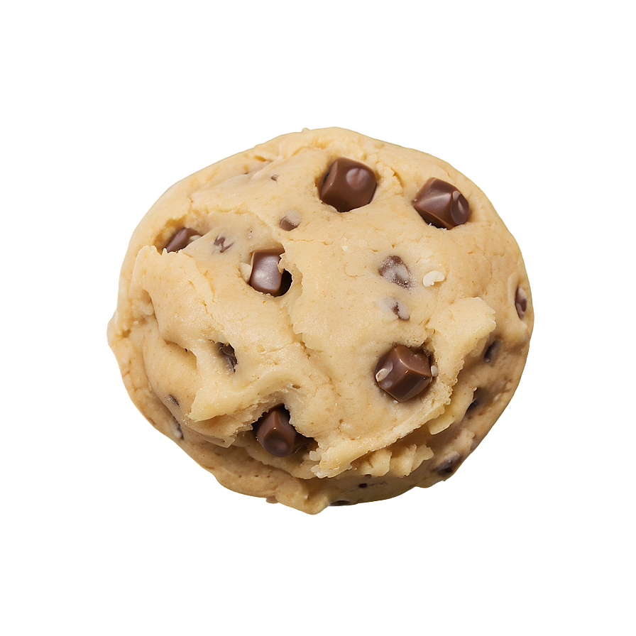 Chocolate Chip Cookie Dough PNG dlw PNG with transparent background