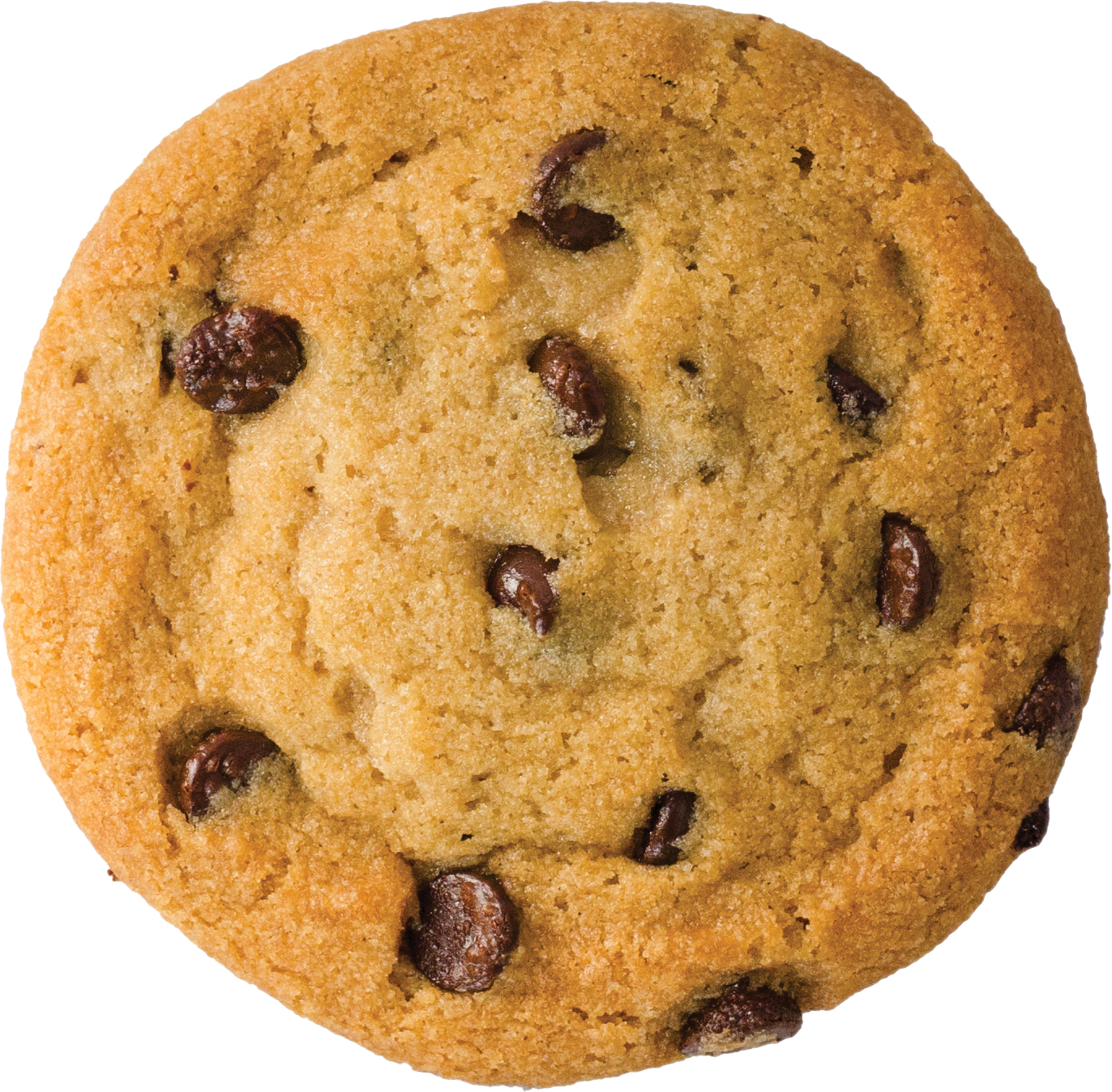 Chocolate Chip Cookie Top View.png