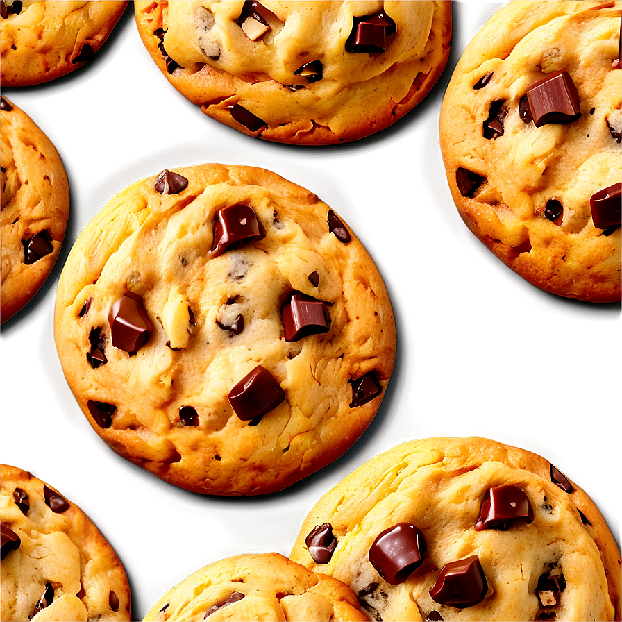 Chocolate Chip Cookies PNG cmw PNG with transparent background