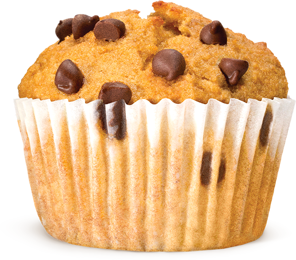 Muffin Png - Chocolate Chip Muffin Clipart, Transparent Png PNG with transparent background