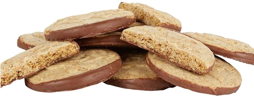 Chocolate Coated Oat Biscuits