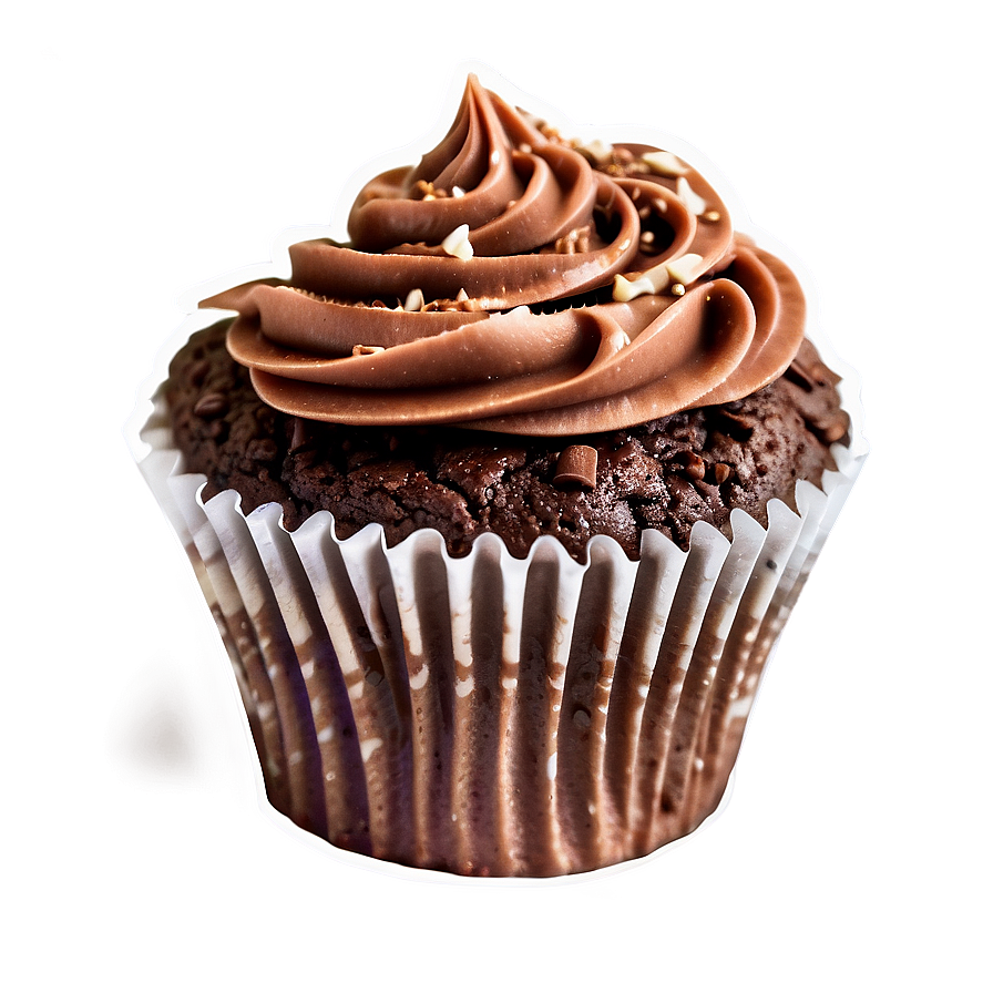 Chocolate Cupcake PNG 05032024 PNG with transparent background