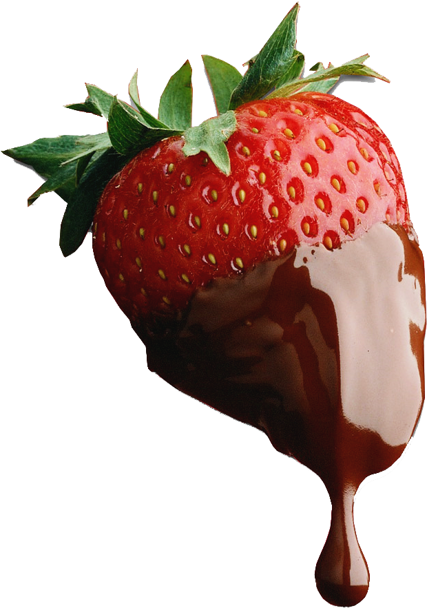 Red Dipped Strawberry - Transparent Chocolate Covered Strawberries Png, Png Download PNG with transparent background