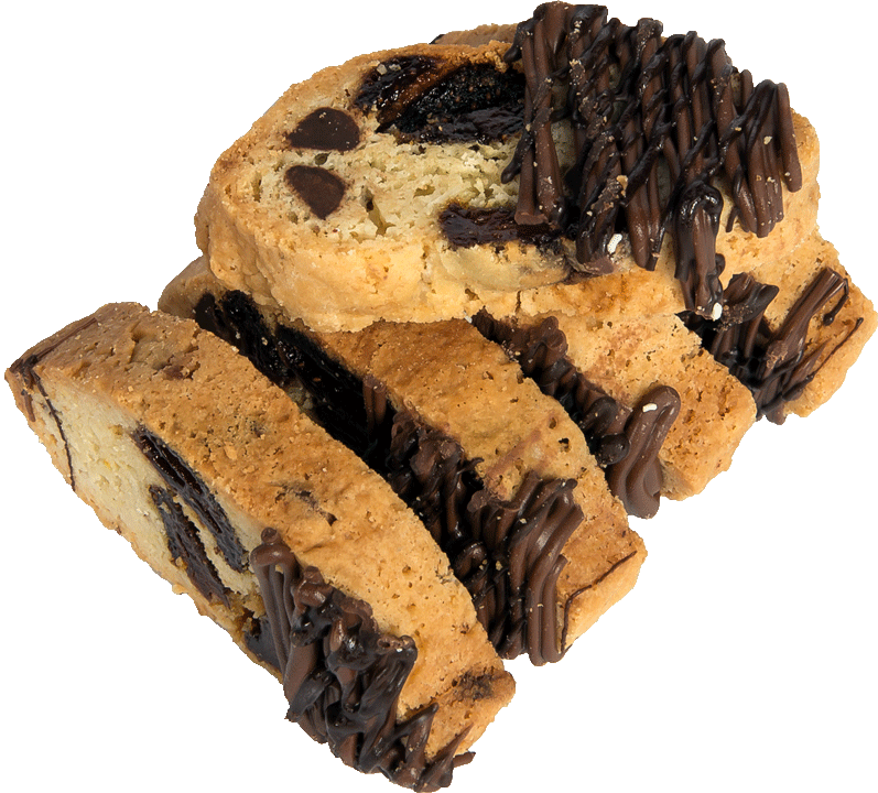 Chocolate Dipped Strawberry Biscotti - Biscotti, HD Png Download PNG with transparent background