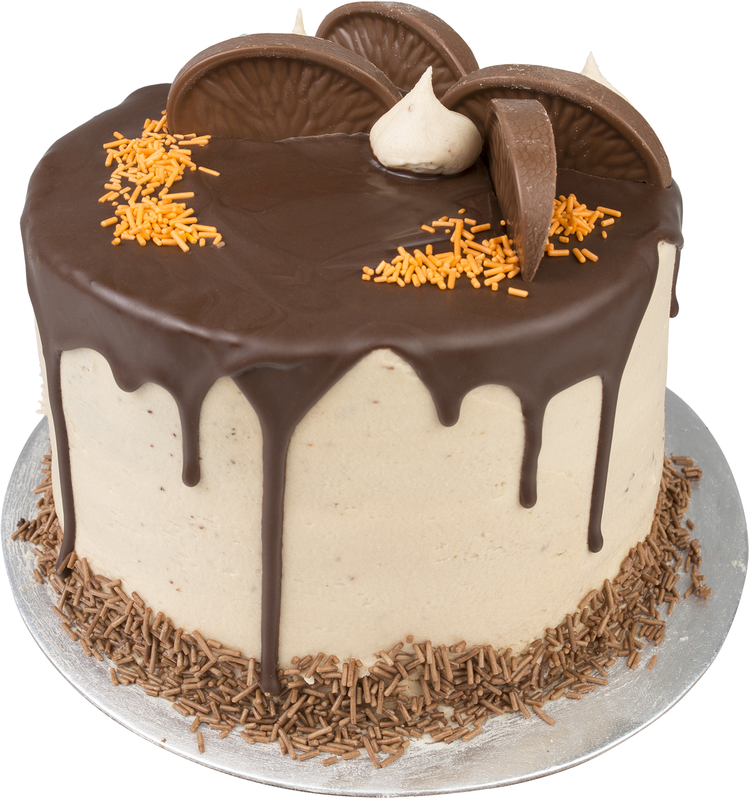 Chocolate Orange Cake Png, Transparent Png PNG with transparent background