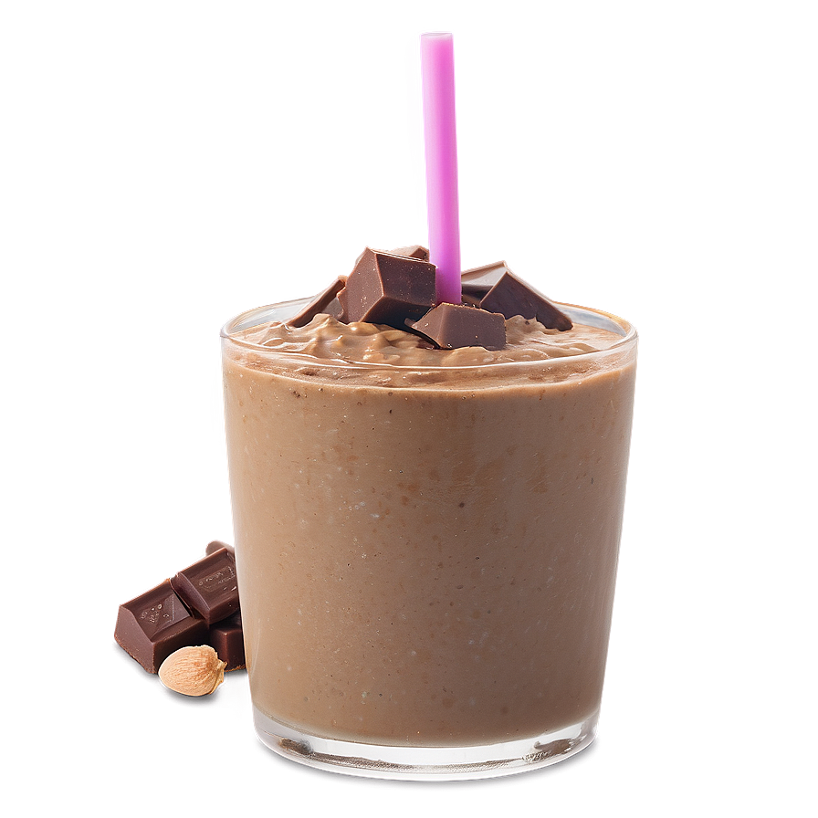 Chocolate Peanut Butter Smoothie Png Pvl