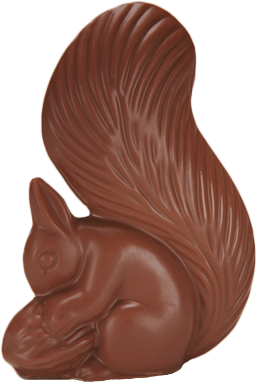 Chocolate Squirrel Sculpture