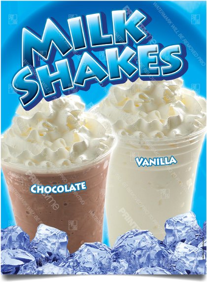 Bv-093 Milkshake Poster, HD Png Download PNG with transparent background
