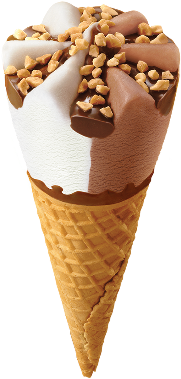 Good Humor, Giant King Cone Vanilla & Chocolate, 8, HD Png Download PNG with transparent background