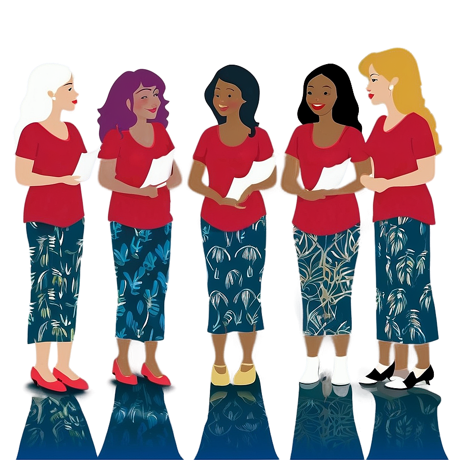 Choir Performance Attendees PNG neq83 PNG with transparent background