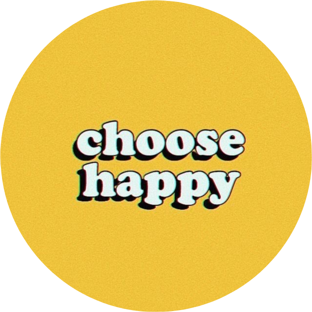 Choose Happy Motivational Quote