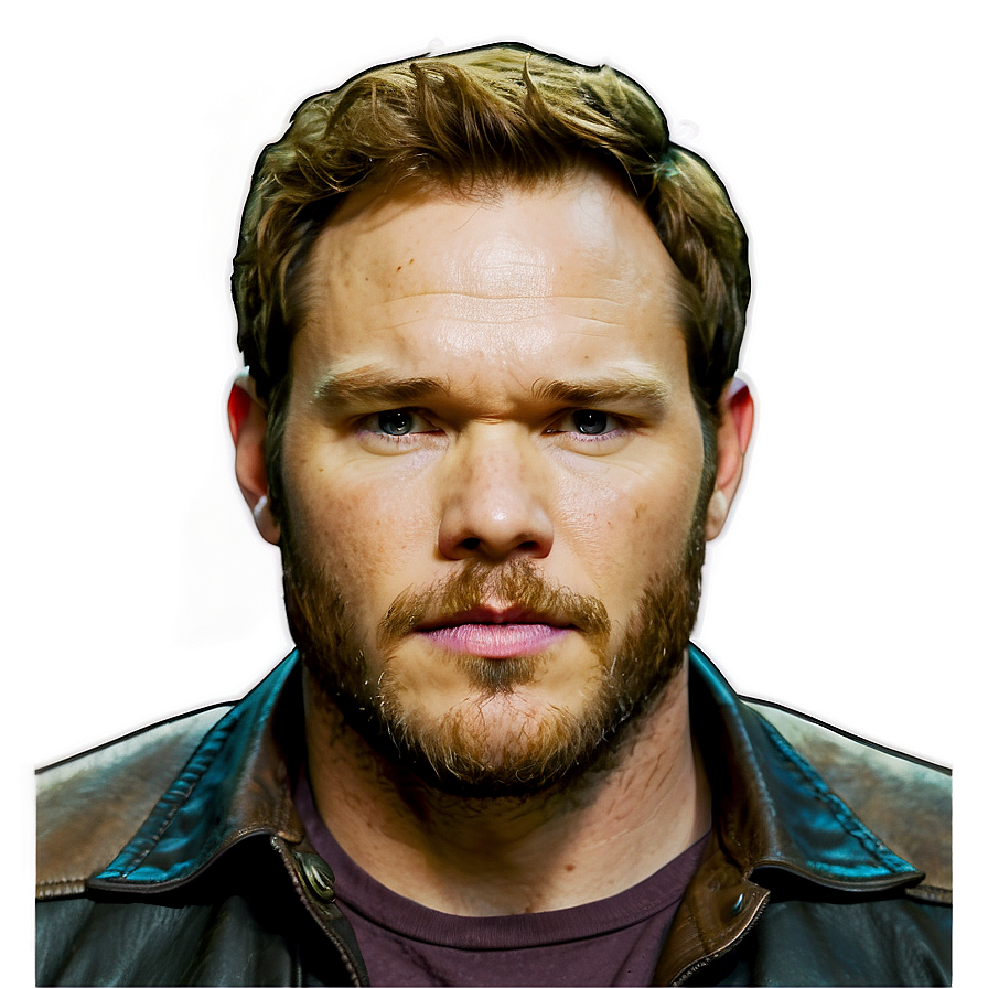 Chris Pratt Beard Look PNG 22 PNG with transparent background