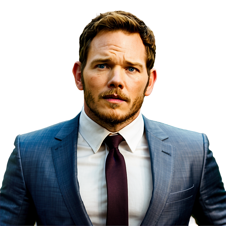 Chris Pratt in Suit PNG 91 PNG with transparent background