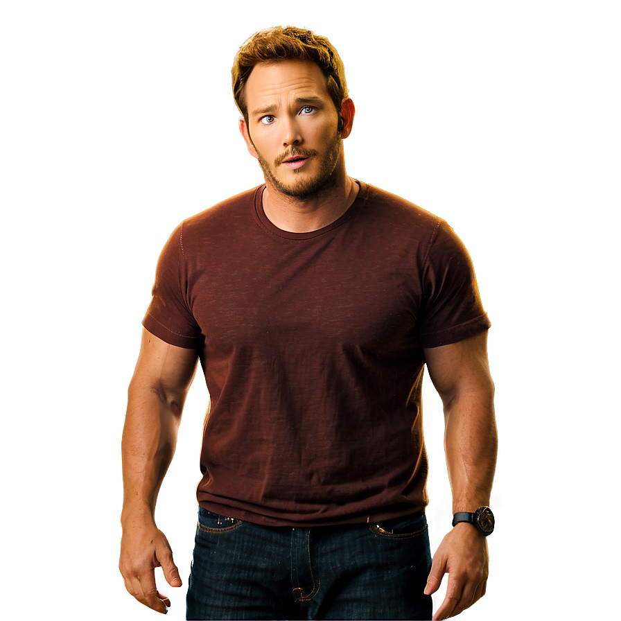 Chris Pratt Movie Scene PNG 06232024 PNG with transparent background