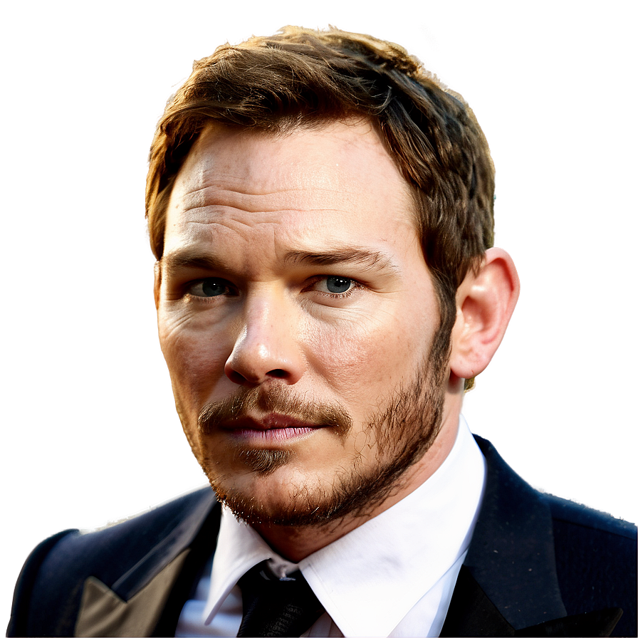Chris Pratt Red Carpet PNG 06232024 PNG with transparent background