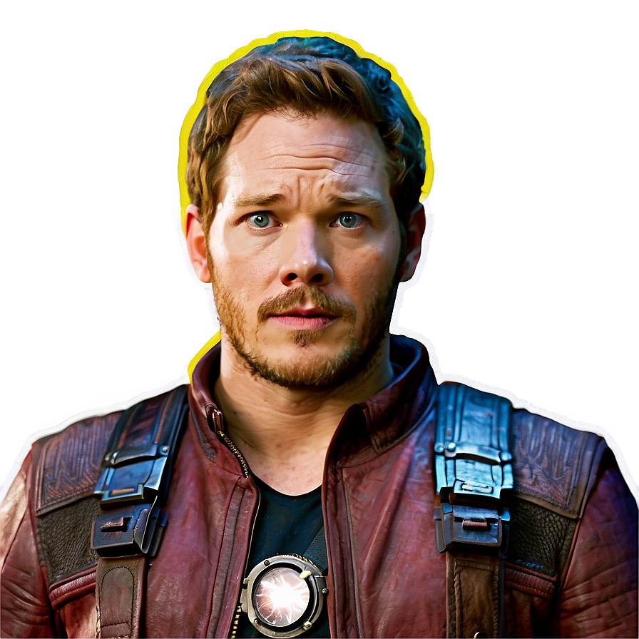 Chris Pratt Star-Lord PNG gie12 PNG with transparent background
