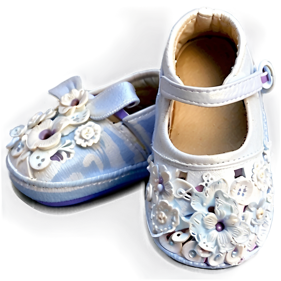 Christening Baby Shoes Png 06262024