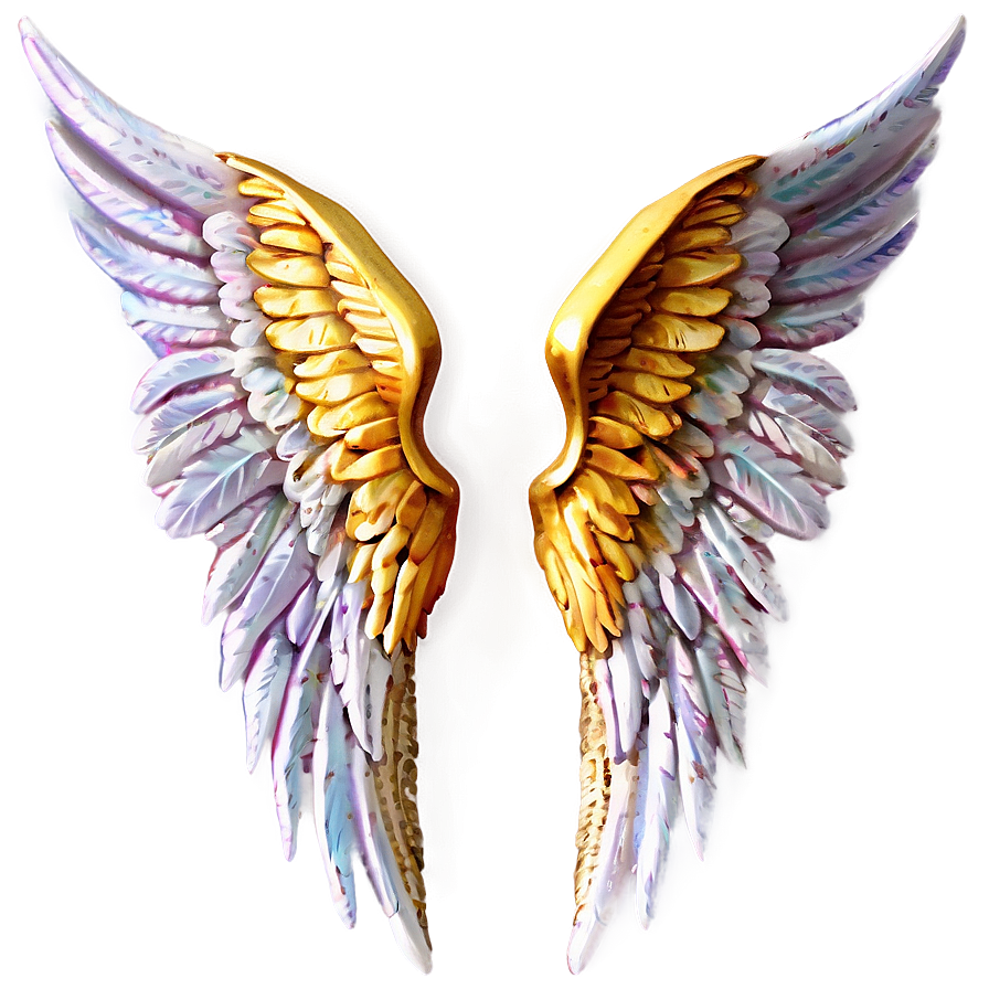 Christian Angel Wings PNG 06232024 PNG with transparent background
