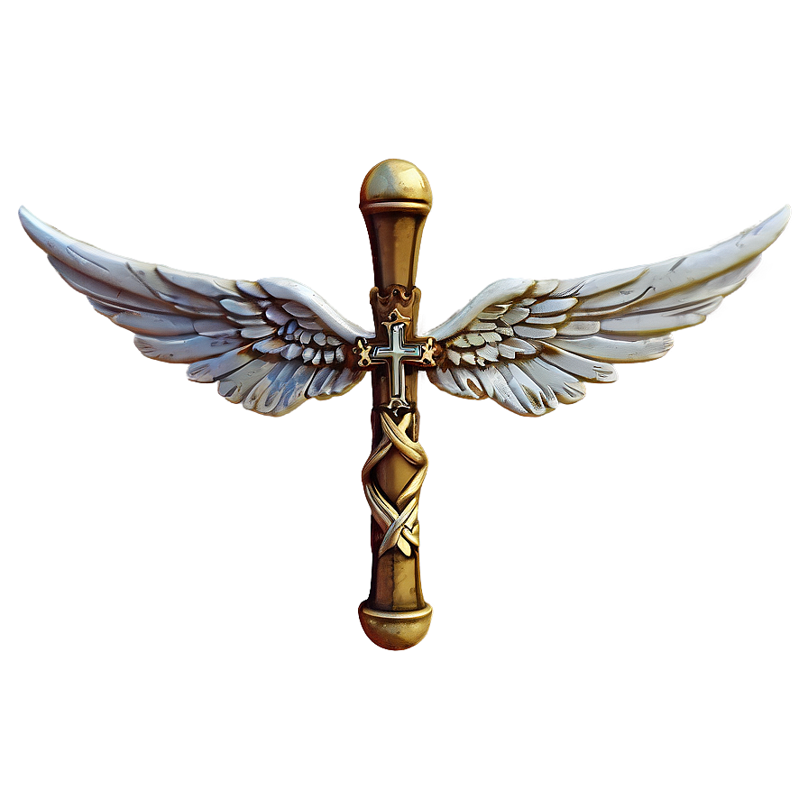 Christian Angel Wings PNG dwd PNG with transparent background