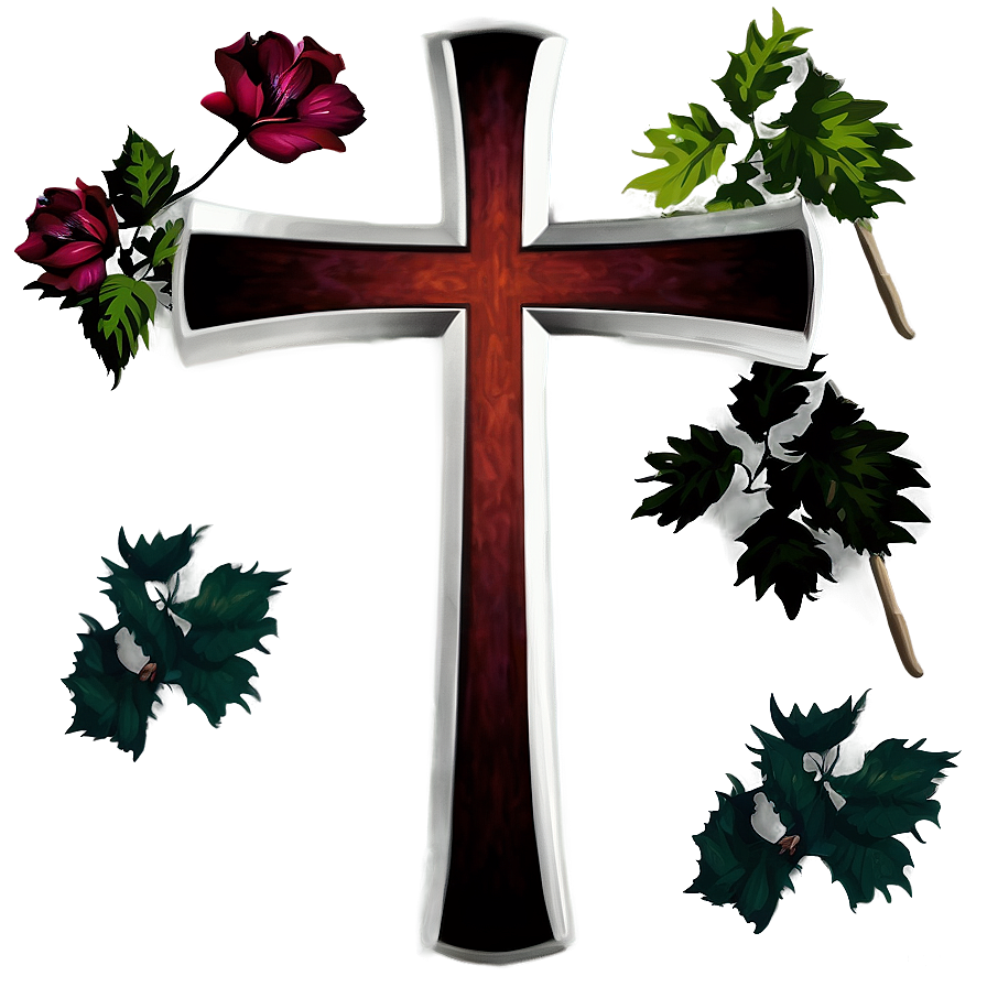 Christian Cross Outline Png Qyc78