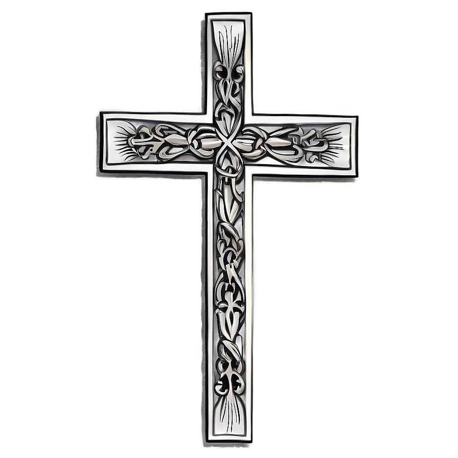 Christian Cross Symbol PNG 06232024 PNG with transparent background