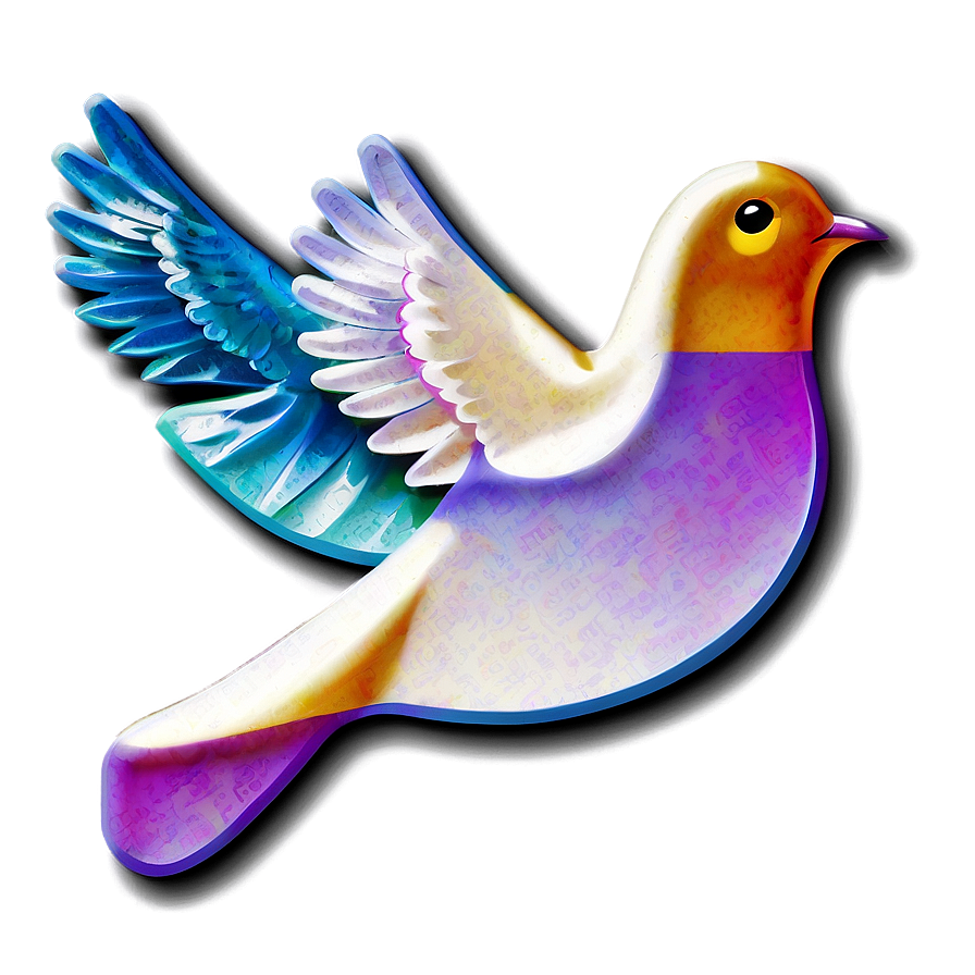 Christian Dove Peace PNG sft PNG with transparent background
