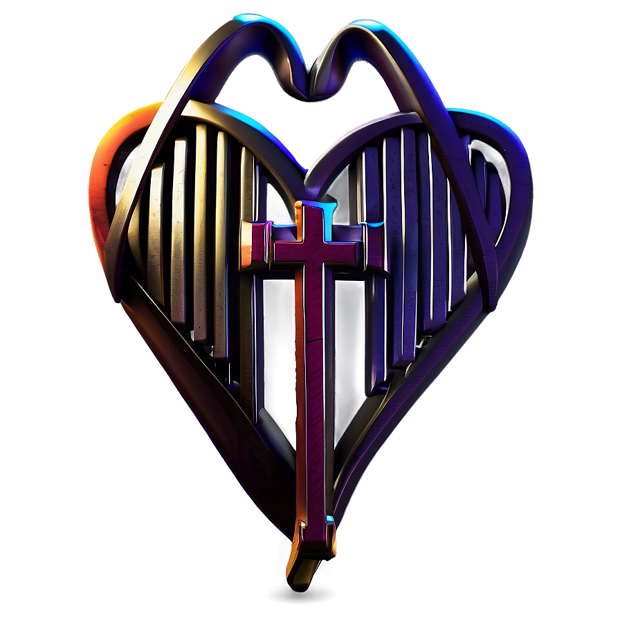 Christian Heart Faith Png 06232024