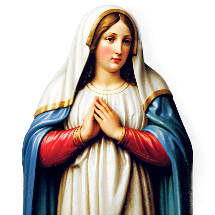 Christian Virgin Mary Png 06232024