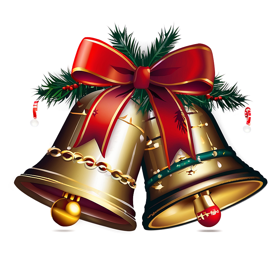 Christmas Bell And Ornaments Png 06242024