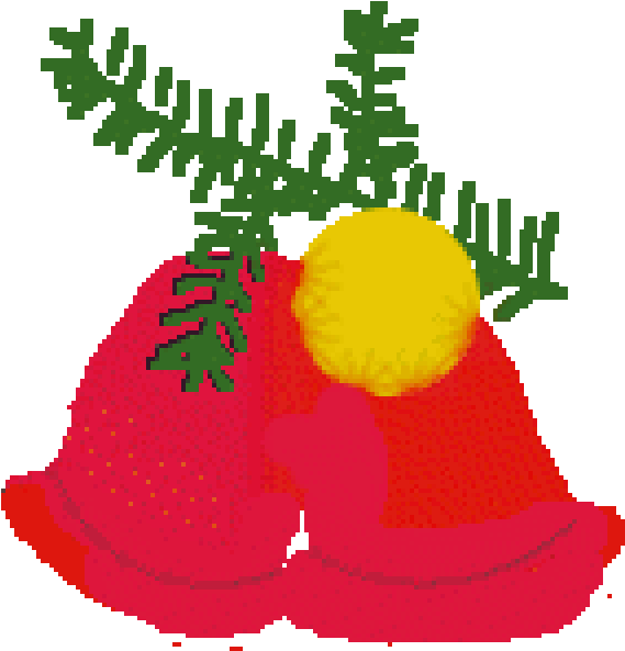 Christmas Bells Pixel Art