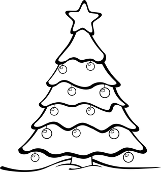 Christmas Black Screen PNG with transparent background