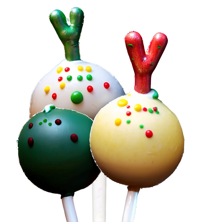 Christmas Cake Pops PNG 74 PNG with transparent background
