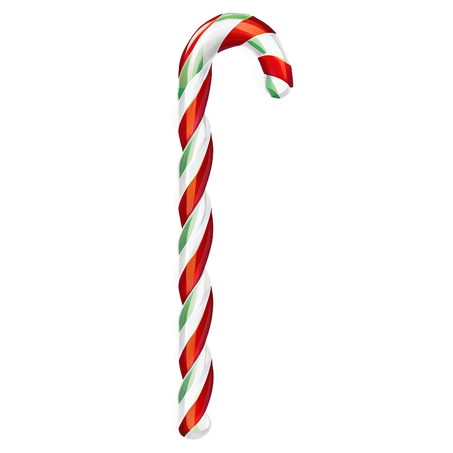 Christmas Candy Cane Silhouette Png 37