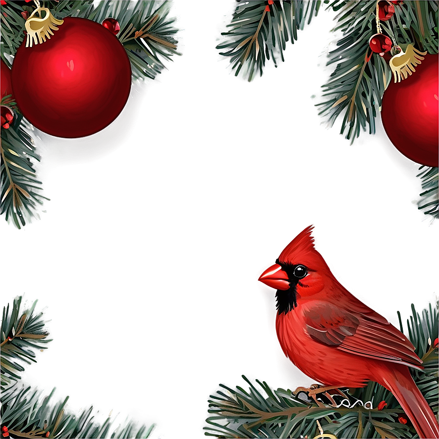 Christmas Cardinal Png 05242024