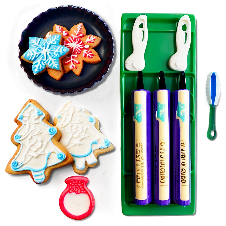 Christmas Cookie Decorating Supplies Png 34