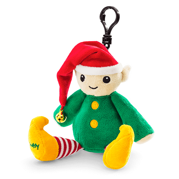 Christmas Elf Plush Keychain