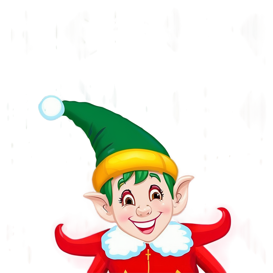 Christmas Elf With Ornaments Png 06252024