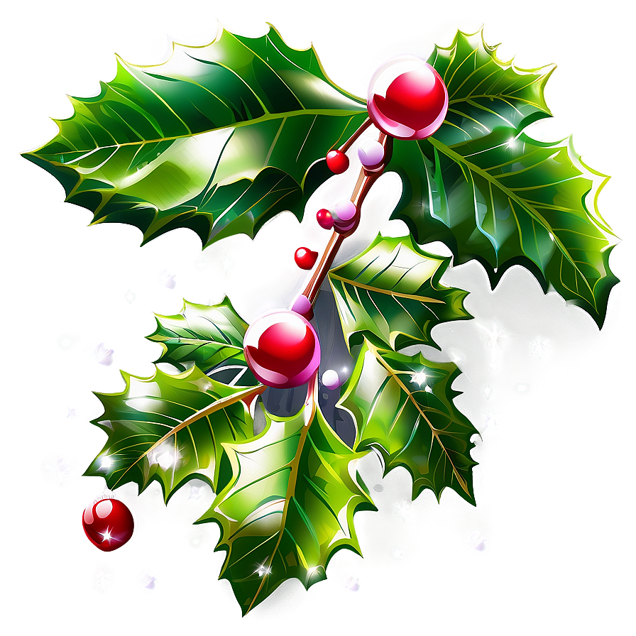 Christmas Eve Holly And Berries Png 06252024