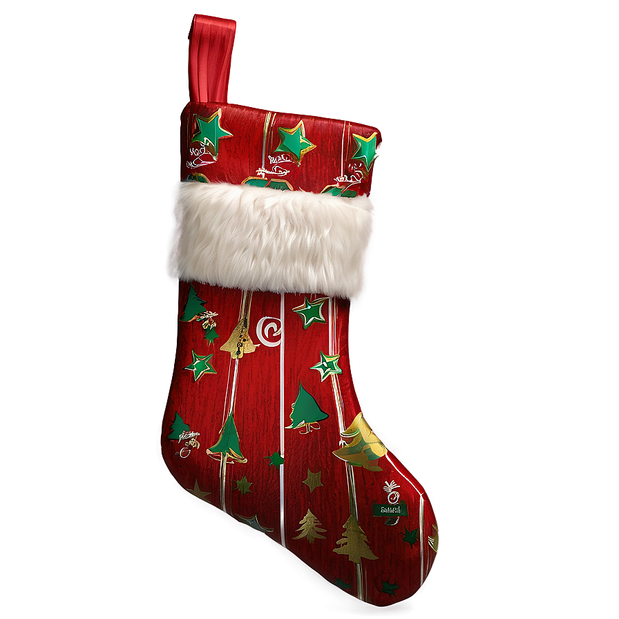 Christmas Eve Stockings Hung PNG 06252024 PNG with transparent background