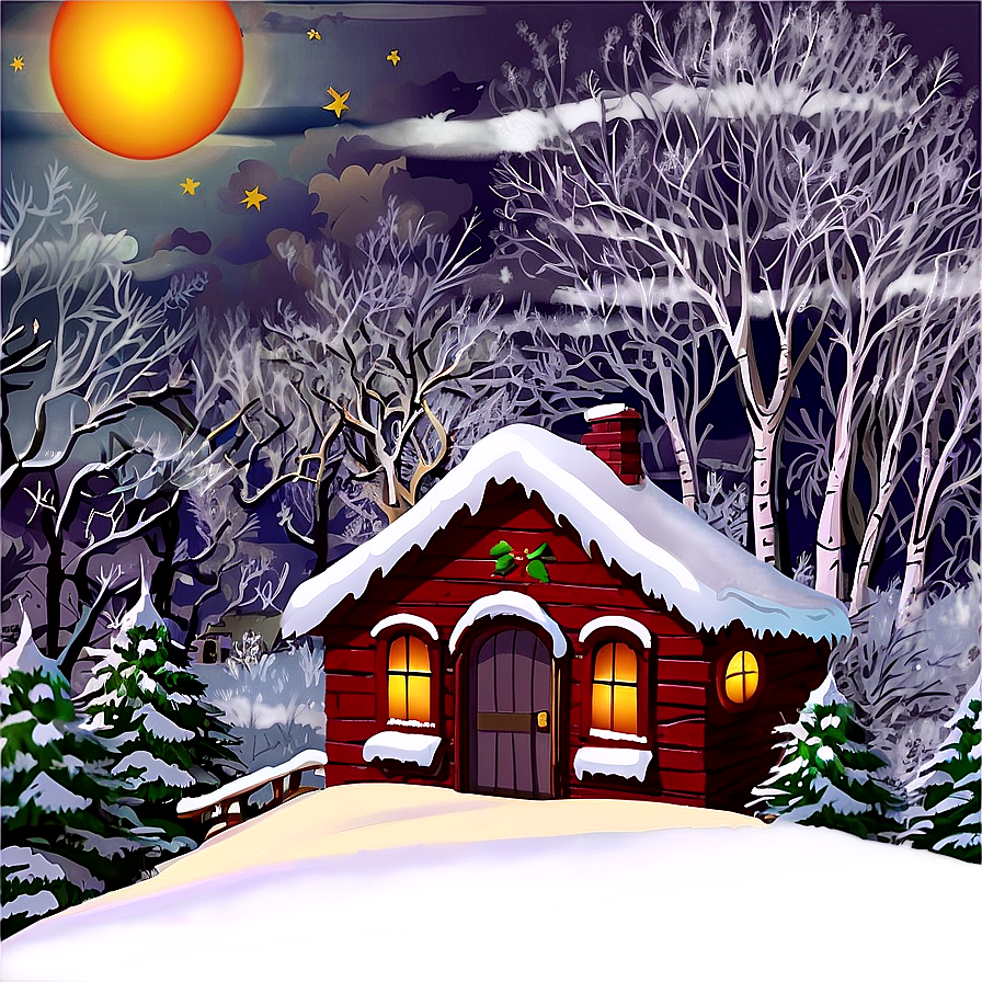 Christmas Eve Winter Wonderland Png 40