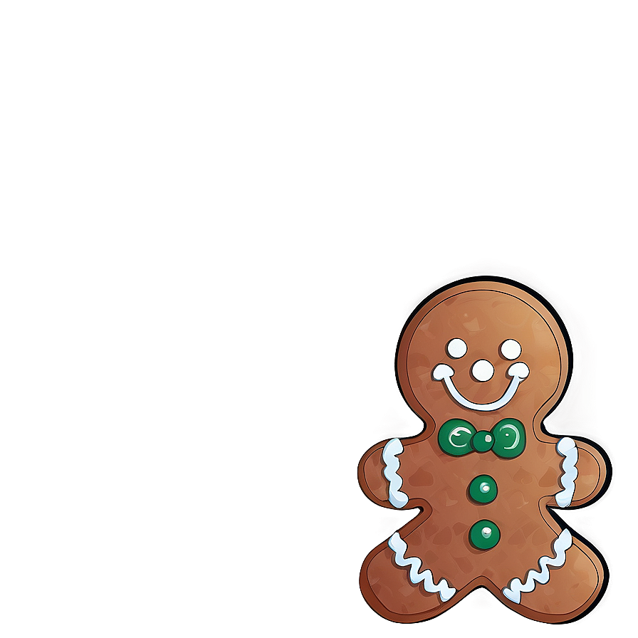 Christmas Gingerbread PNG 05212024 PNG with transparent background